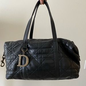 ✨ SOLD ✨ Christian Dior Vintage Cannage Leather Shoulder Bag